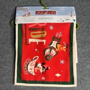Disney Parks Fantasyland Castle Christmas Table Runner‎ 14in X 60in Holidays
